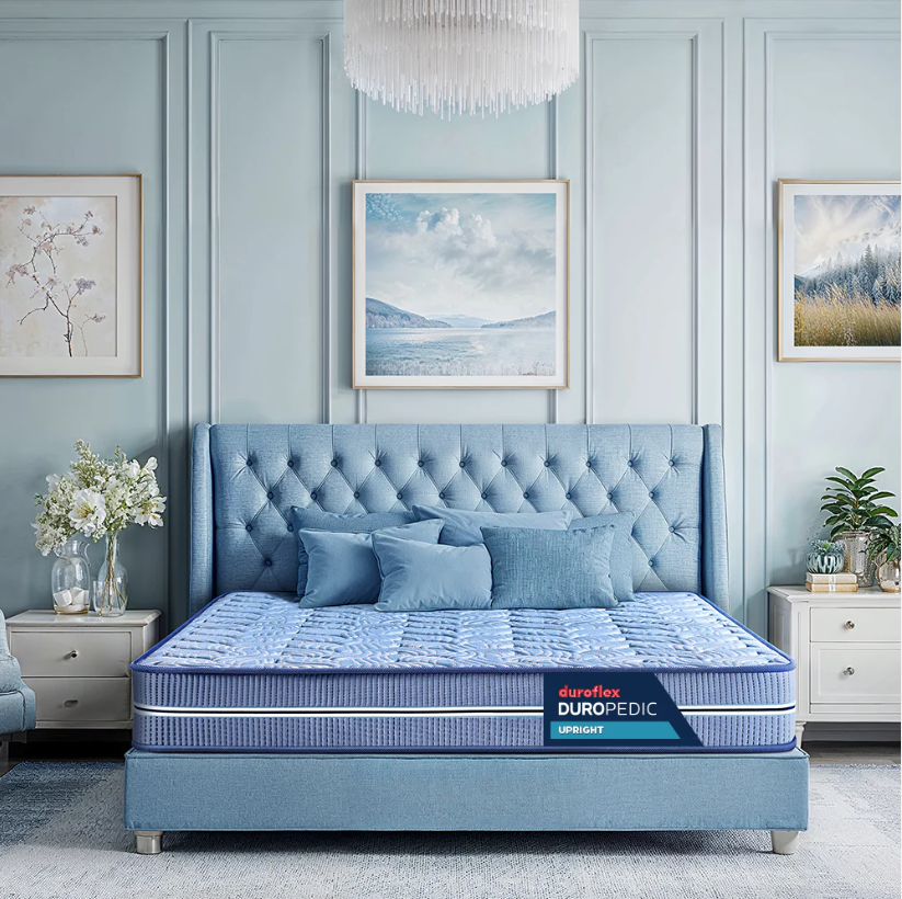 Duroflex Up Right 5 Zone Orthopedic Rebonded Foam  Mattress